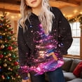 thumbnail image 1 of YUNAFFT Girls & Boys Christmas Print Hooded Sweatshirts With Pockets Soft Stretch Long Sleeve Casual Pullover For 2-12 Years, 1 of 6