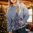 thumbnail image 1 of YUNAFFT Girls & Boys Christmas Print Hooded Sweatshirts With Pockets Soft Stretch Long Sleeve Casual Pullover For 2-12 Years, 1 of 6