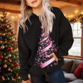 thumbnail image 1 of YUNAFFT Girls & Boys Christmas Print Hooded Sweatshirts With Pockets Soft Stretch Long Sleeve Casual Pullover For 2-12 Years, 1 of 6