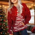 thumbnail image 1 of YUNAFFT Girls & Boys Christmas Print Hooded Sweatshirts With Pockets Soft Stretch Long Sleeve Casual Pullover For 2-12 Years, 1 of 6