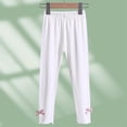 thumbnail image 1 of YUNAFFT Girls Capri Leggings Summer Thin 4PC Stretch Soft Fit Infant Casual Everyday Comfort, 1 of 6
