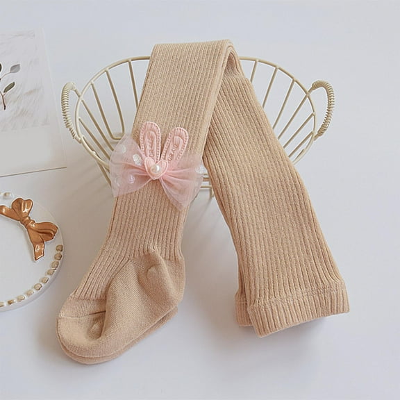 YUNAFFT Girls Tights Mid-Weight Everyday Versatile Layering Stretch Ankle-Length for All Seasons