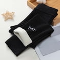 thumbnail image 1 of YUNAFFT Girls' Winter Fleece-Lined Leggings (2-13 Years) - Thermal Knit Pants for Cold Weather​​, 1 of 4