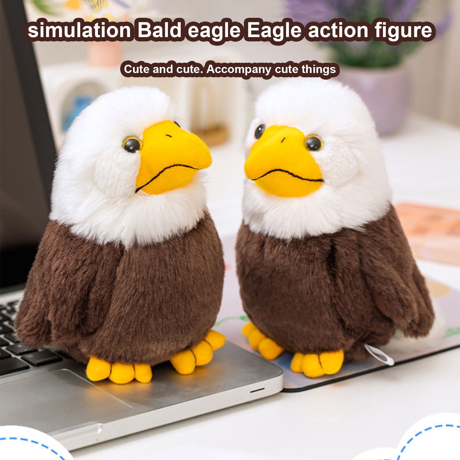 YUNAFFT Golf Club Cover Animal Eagle Driver Headcover Funny Golf Headcover for Men and Women(4 Pack)