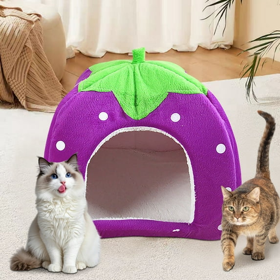 YUNAFFT Guinea Pig Hideout Guinea Pig Bed House Cage Accessories Cozy Hide-Out for Hedgehog Ferret Chinchilla&Other Small Animals