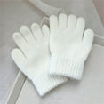 thumbnail image 1 of YUNAFFT Kids Finger Gloves Solid Color Outdoor Warmth Separate Fingers for 1-12 Years Old Practical Design, 1 of 3