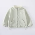 thumbnail image 1 of YUNAFFT Kids Fleece Jacket Thermal Lined Long Sleeve Hoodless Casual Everyday Style for Boys and Girls (2-15 Years), 1 of 4