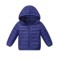 thumbnail image 1 of YUNAFFT Kids Lightweight Padded Jacket Long Sleeve Winter Coat for Boys Girls Toddler to Big Kids Casual Warmth Everyday Wear, 1 of 4
