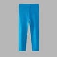 thumbnail image 1 of YUNAFFT Kids Thermal Leggings Elastic Waistband Solid Color Casual Outdoor Wear Sporty Style, 1 of 4