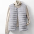 thumbnail image 1 of YUNAFFT Lightweight Warm Quilted Vest with Functional Pockets for Women Outdoor Activities Casual Wear, 1 of 9