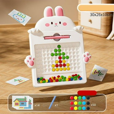 YUNAFFT Magnetic Drawing Board Toys/Doodle Board Educational Toddler Toys /Dinosaur Travel Toys Magnetic Dot Art Birthday Gifts