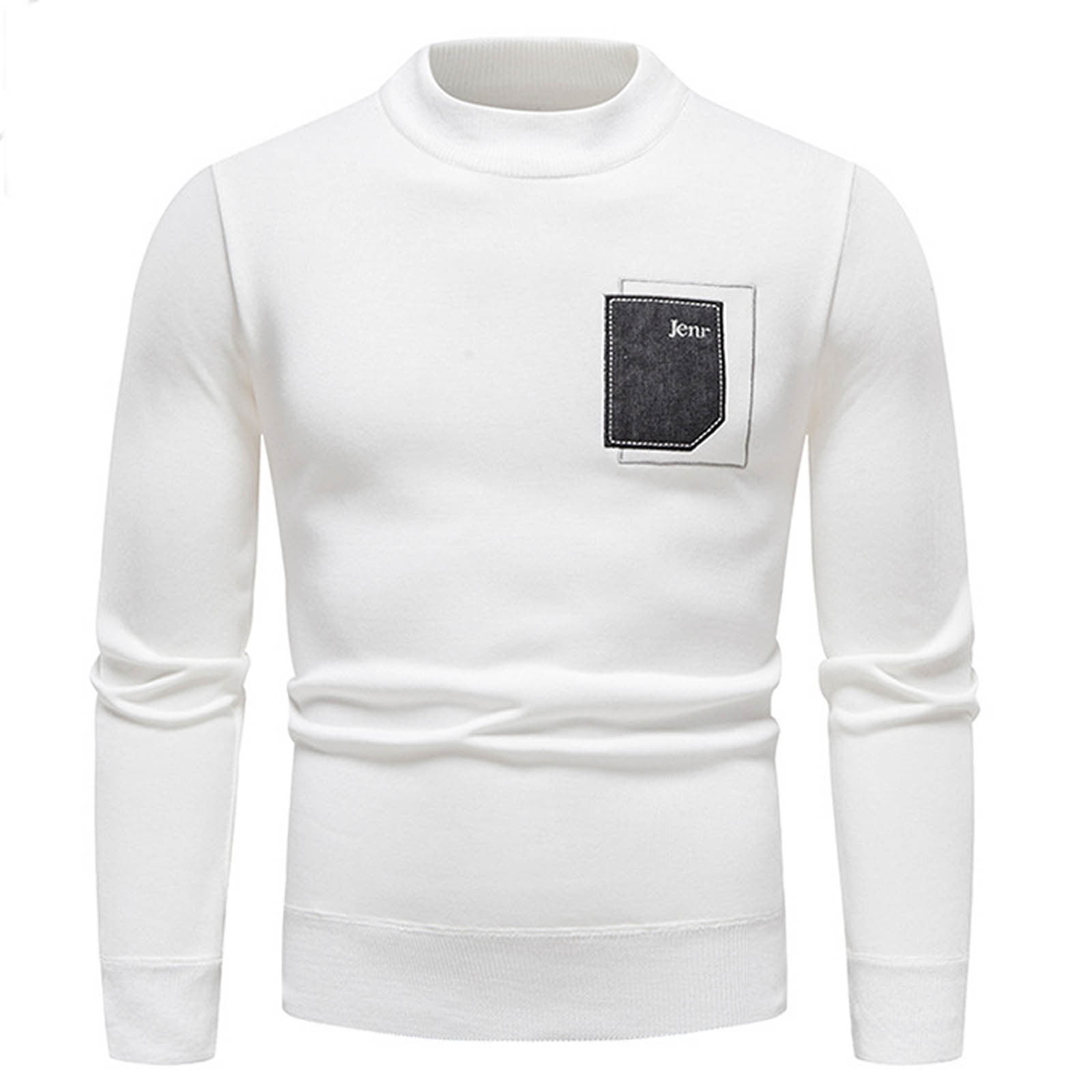 YUNAFFT Men's Sweaters Clearance, Winter New Cashmere Warm Pullover