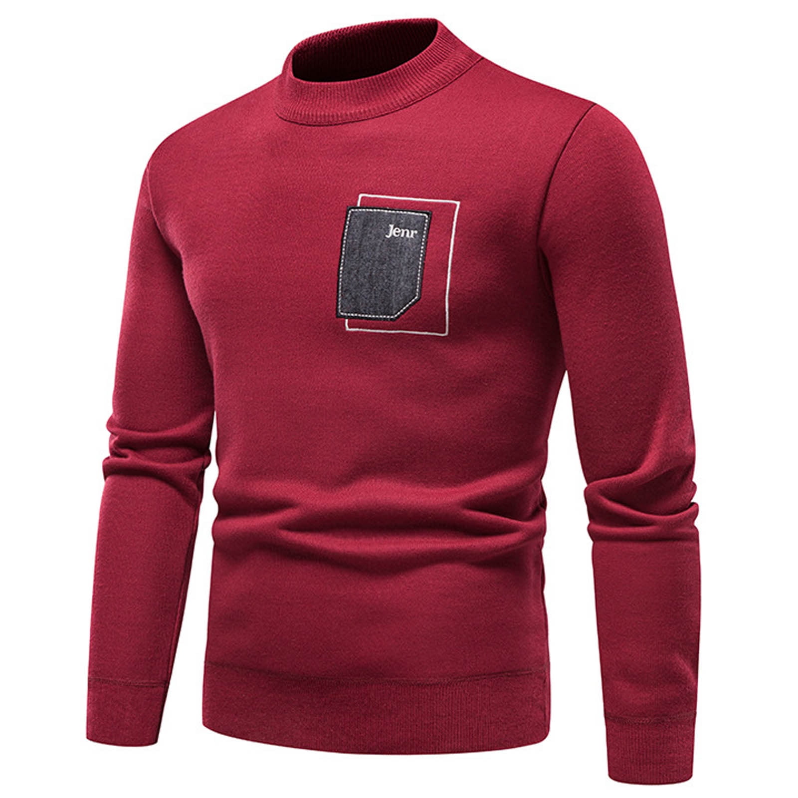YUNAFFT Men's Sweaters Clearance, Winter New Cashmere Warm Pullover