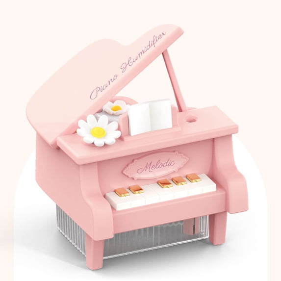 YUNAFFT Mini Air Humidifier with Landscape Decoration,Desktop cool mist humidifiers with Night Light Quiet Bedroom,Two Spray Modes Auto Shut-off for Room