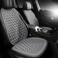 thumbnail image 1 of YUNAFFT PU Car Seat Covers Protectors for Front Seats, with Partial Backrest Coverage (Middle Part Only), Compatible with 95% Cars, 1 of 9