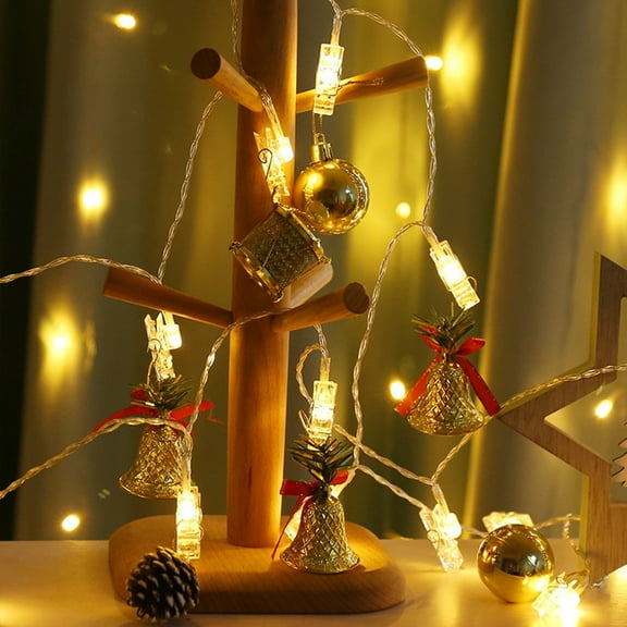 YUNAFFT Photo Clips String Lights/Holder, Indoor Fairy Lights for Hanging Photos Pictures Cards and Memos, Ideal Gift