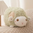 thumbnail image 1 of YUNAFFT Plush Sheep Stuffed Animal Sheep Hugging Pillow Cuddly Lamb Pillow Plushies Toy Lamb Huggable Anime Gifts in Birthday, Valentines, Christmas, Thanksgiving Day, 1 of 6