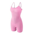 thumbnail image 1 of Awdenio Shapewear for Women Plus Size Spring And Summer Tight Waistband Sleeveless Neck Short Jumpsuit, 1 of 6