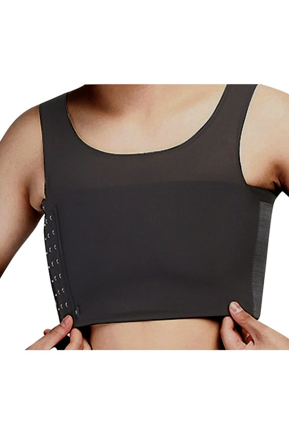 Shapewear for Women Plus Size Ultra-Thin Breath Mini Breast Undershirt Comfy Elastic Bra