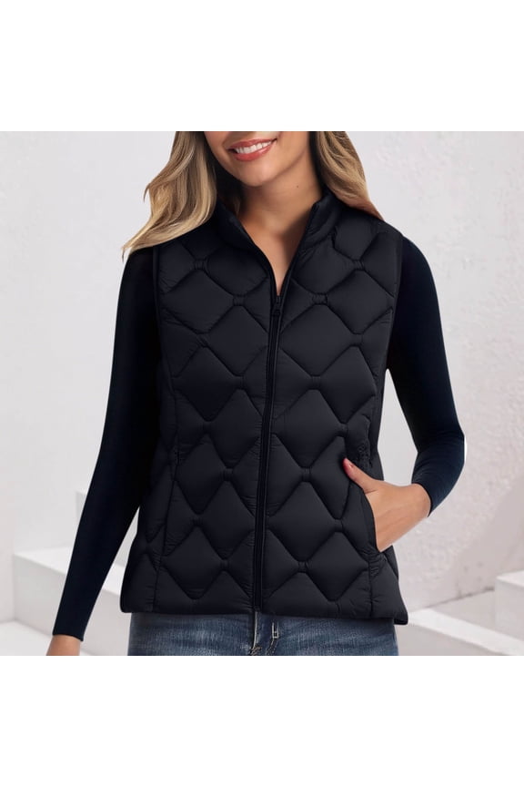 Thermal Soft Shell Sleeveless Vest for Women Winter Lounge Wear with Lightweight Warmth