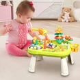 thumbnail image 1 of YUNAFFT Toddler Activity Table Toys, 6 in 1 Farmland Educational Early Learning Table with Whack Moles Game and Fishing Game 6 Modes, Assembled Montessori Activity Center Sensory Toy for Boys & Girls, 1 of 9