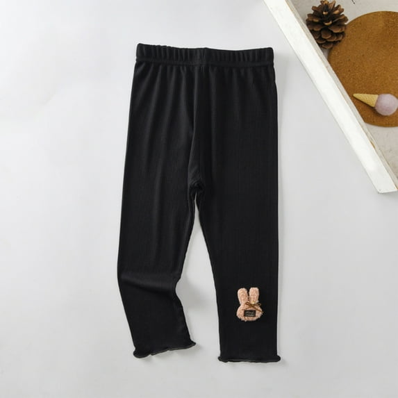 YUNAFFT Toddler Baby Kids Pant Clearance, Toddler Kids Baby Girls Fashion Cute Sweet Elasticity Flared Pants Trousers Pants Leggings