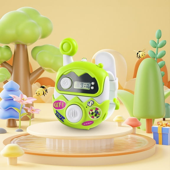 YUNAFFT Usb Wireless Watch Walkie-Talkie Remote 300-Meter Wireless Call Walkie-Talkie Parent-Child Interactive Educational Toys