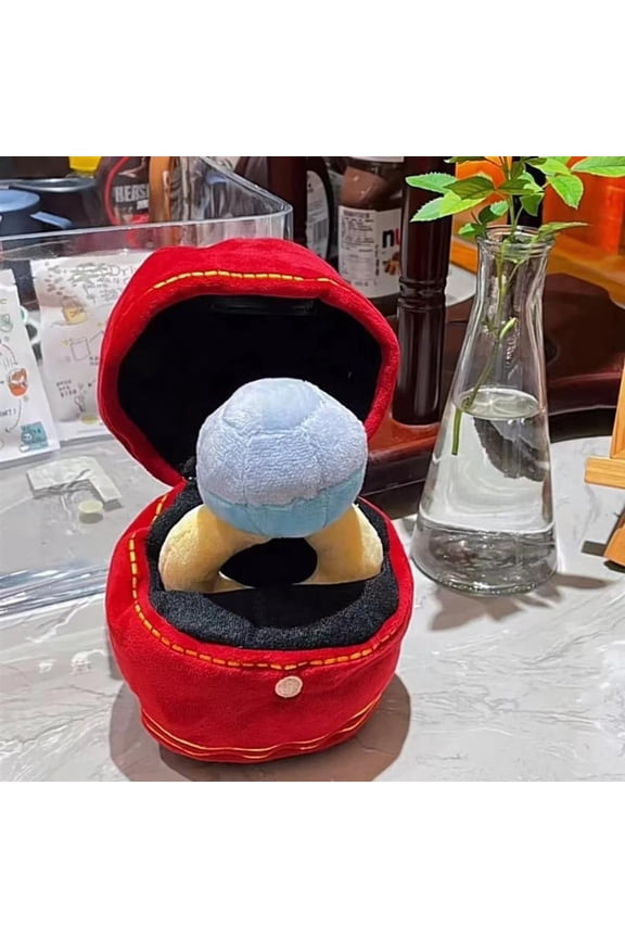 Valentines Day Gifts Plush Ring Box, Dog Wedding Engagement Toy Love Ring Box Plush Oversized Funny Toy for Couple Engagement Wedding Marriage