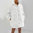 thumbnail image 1 of YUNAFFT Warm Lightweight Quilted Long Sleeve Parka with Stand Collar for Women, 1 of 7