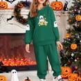 thumbnail image 1 of YUNAFFT Windproof Hooded Set for Girls & Boys 2-12Y | Full-Zip Thermal Fleece-Lined 2PC Sweatshirt & Pants, Loose Fit, Multi-Color, Size 100-160, 1 of 5