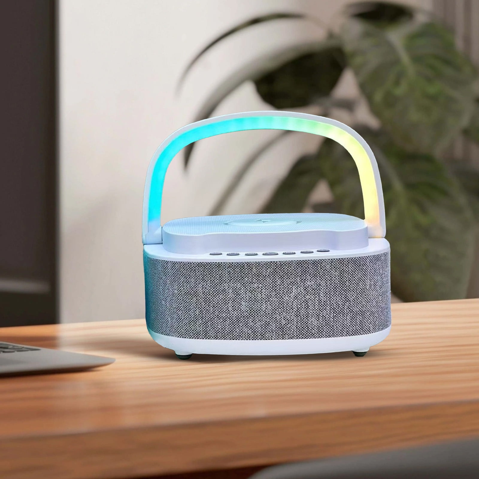 YUNAFFT Wireless Charging Bluetooth Speaker With White Noise Timed