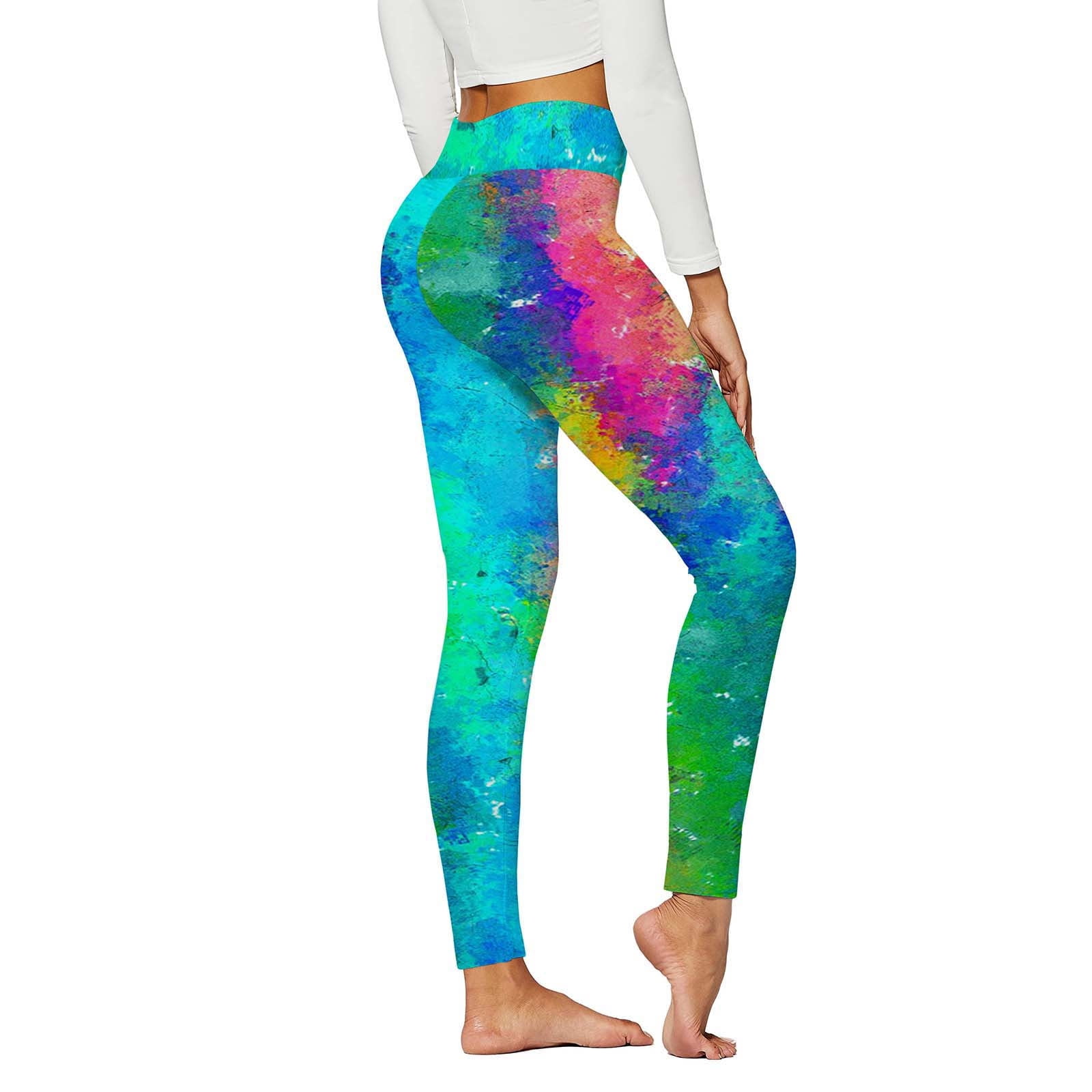 Women Shiny Oil Glossy High Waist Gym Tights Open Crotch Yoga Pants Workout. eBa