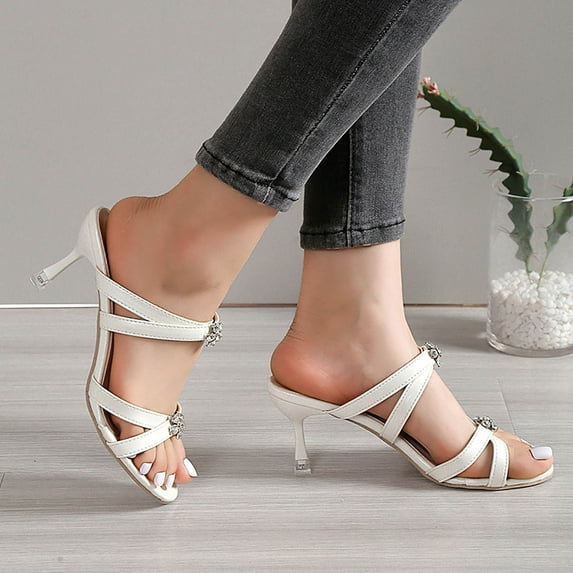 YUNAFFT Women's High Heels, Women's Summer Shoes Fashion Slippers Sandals High Heels Sandals Outwear Discount