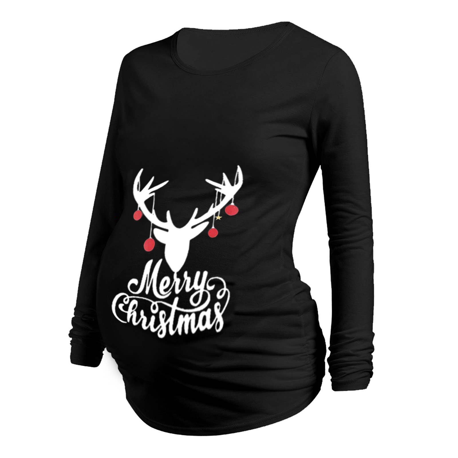 YUNAFFT Women's Maternity Nursing Tops Clearance, Christmas Long Sleeve