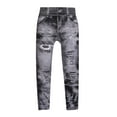 thumbnail image 1 of YUNAFFT Yoga Pants for Women Clearance Plus Size Women Casual Pants Imitation Denim Leggings Women's Super Elastic Ladies Slim Trousers, 1 of 4
