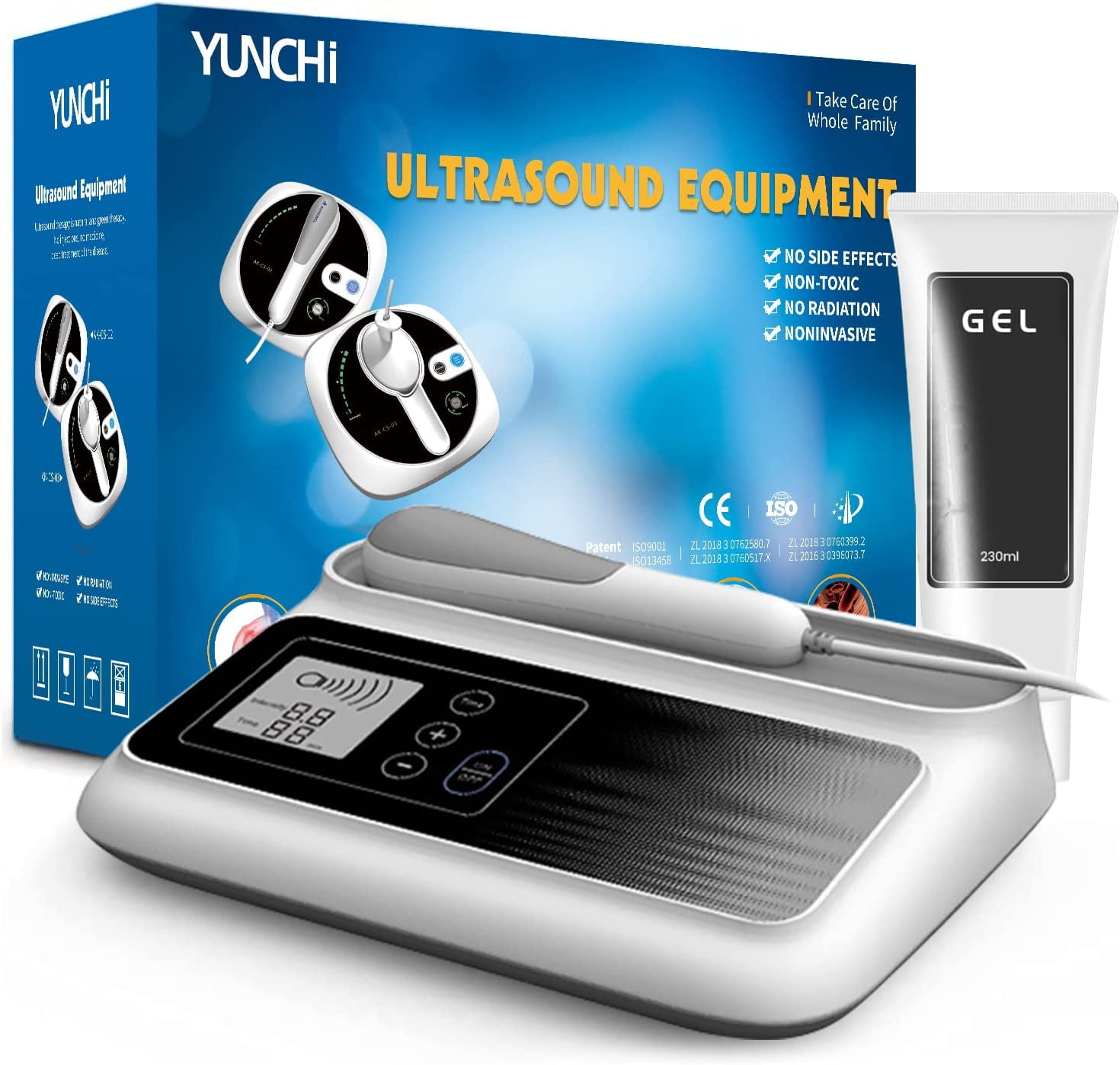 YUNCHI CS01 Ultra-Sound Physical Therapy Machine for Pain, 1 MHz