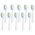 thumbnail image 1 of YUNCHI Replacement Toothbrush Heads 10 Pack Compatible with Bitvae Daily D2 Rechargeable Toothbrush, for D2 Toothbrush Heads Refills, White, 1 of 7