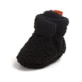 thumbnail image 1 of YUNCITY Baby Winter Shoes Warm Shoes First Soft Sole Sneakers Cozy Lined Toddler Booties Girls Black 0-6 Months, 1 of 7
