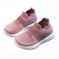 thumbnail image 1 of YUNCITY Toddler Baby Boy Girl Shoes Sneaker Slip On Shoes Kids Lightweight Breathable Walking Shoes Purple 2-2.5 Years, 1 of 4