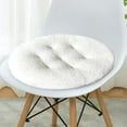 thumbnail image 1 of Ywbawe Seat Cushion 16x16 Inch Round Chair Cushions,Comfortable Office Chair Cushion,Versatile Chair Pad,Floor Cushion Soft Seat Pad for Desk, Dining, 1 of 7