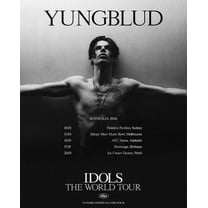 YUNGBLUD the IDOLS world 2026 Australia Size 24''x36''-Gategoo