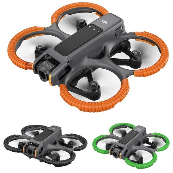 YUNLAZA AVATA 2 Propeller Guard Protector, Prop Bumper Anti-Collision Protective Cover Ring for DJI Avata 2 Accessories (Orange)