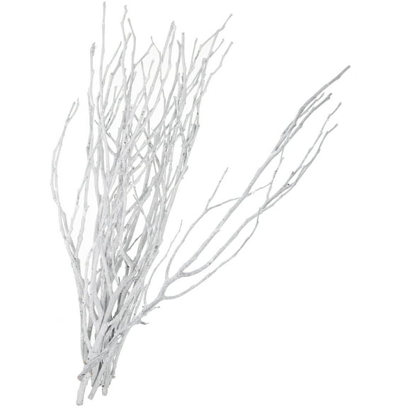 YUNLIGHTS Natural White Twigs, Wood Crafts for Vase Decoration, Multi-Occasion Use