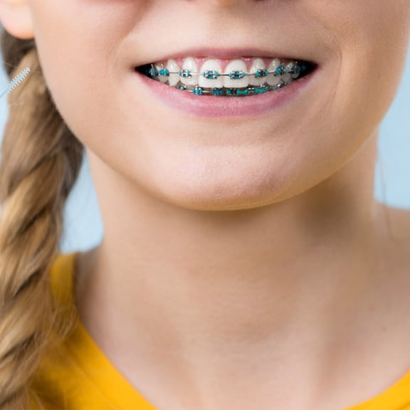 YUNLIGHTS 1060Pcs Convenient Portable Dental Floss Picks with Brush and Toothpick for Cleaning