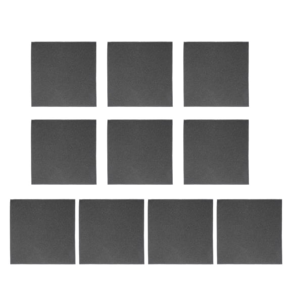 YUNLIGHTS Black Acoustic Sponge Pump Enclosure for Home Effective Noise Isolation 10Pcs