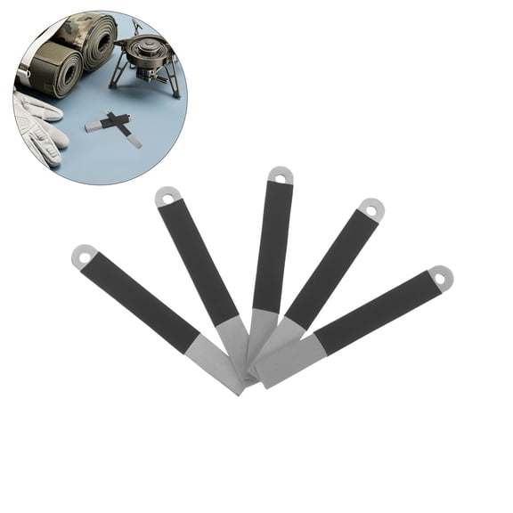 YUNLIGHTS 10Pcs Portable Fire Starting Tool with Flint Scraper Reliable Camping Starter
