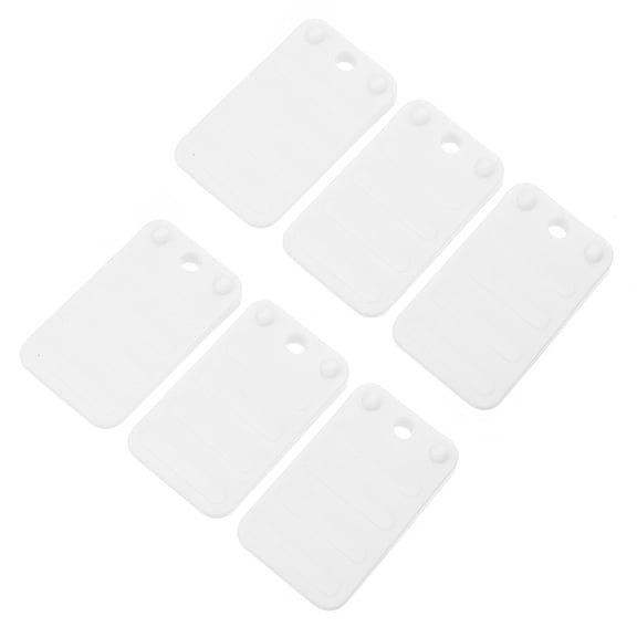 YUNLIGHTS 15Pcs Practical Beige ABS Table and Furniture Leveling Shims Strong Compression Resistant