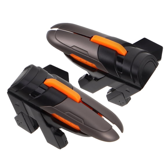 YUNLIGHTS 1Pair Six Finger Gaming Controller for Mobile Phones with Universal Compatibility and Comfortable Grip Design