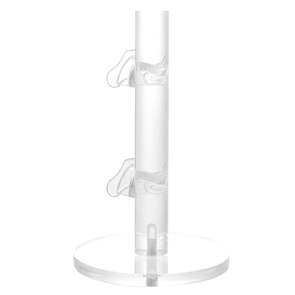 YUNLIGHTS 1Pc Acrylic Glasses Stand Transparent Holder for Fashionable Eyeglass Display