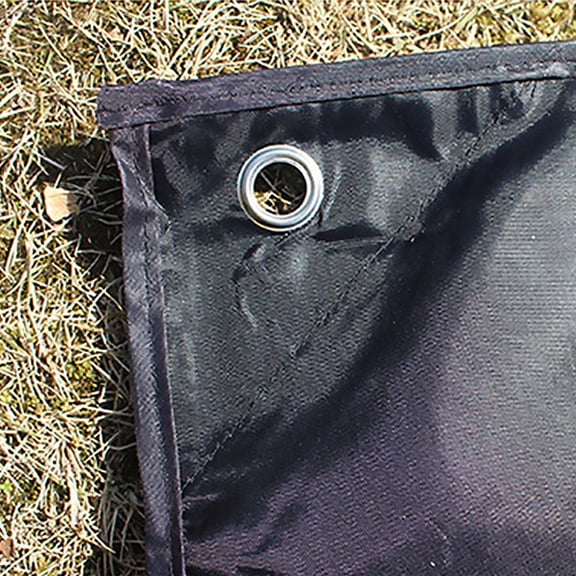 YUNLIGHTS Camping Tent Mat Black 210T Oxford PU Coating Sunshade and Wind Barrier